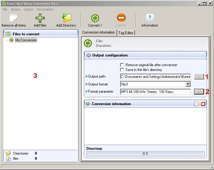 Free MP3 WMA Converter